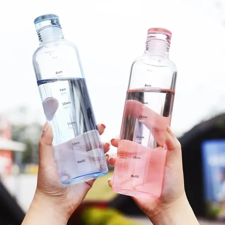 BOROSILICATE  GLASS WATER  BOTTLE  500ML