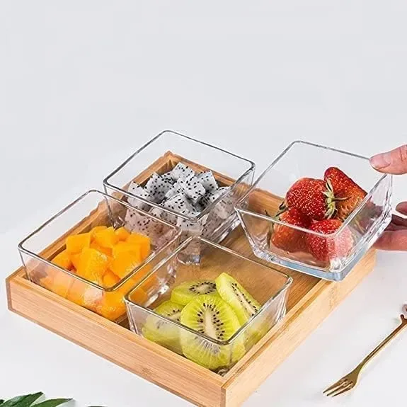 SERVING BOWL 4INCH  4PCS SET