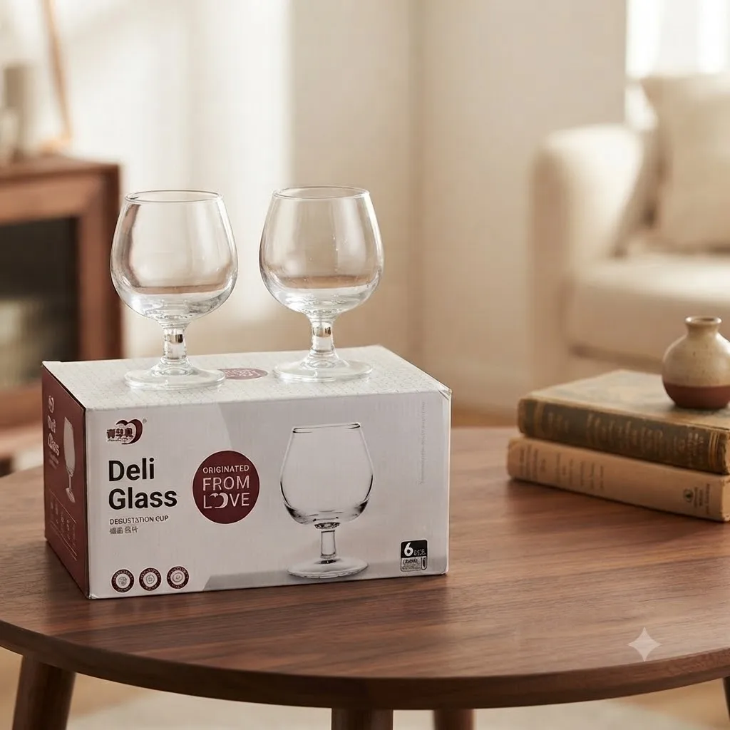 BRANDY GLASS 140ML 6PCS