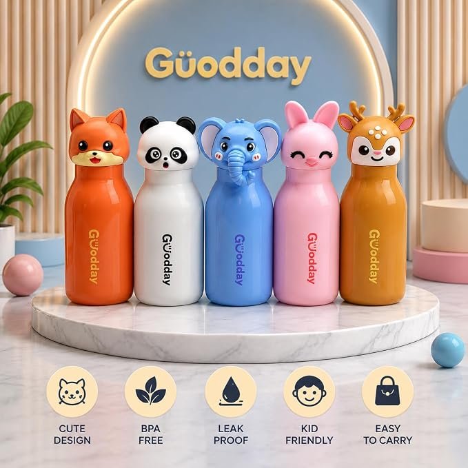 Cute Animal Water Bottle-450 ML
